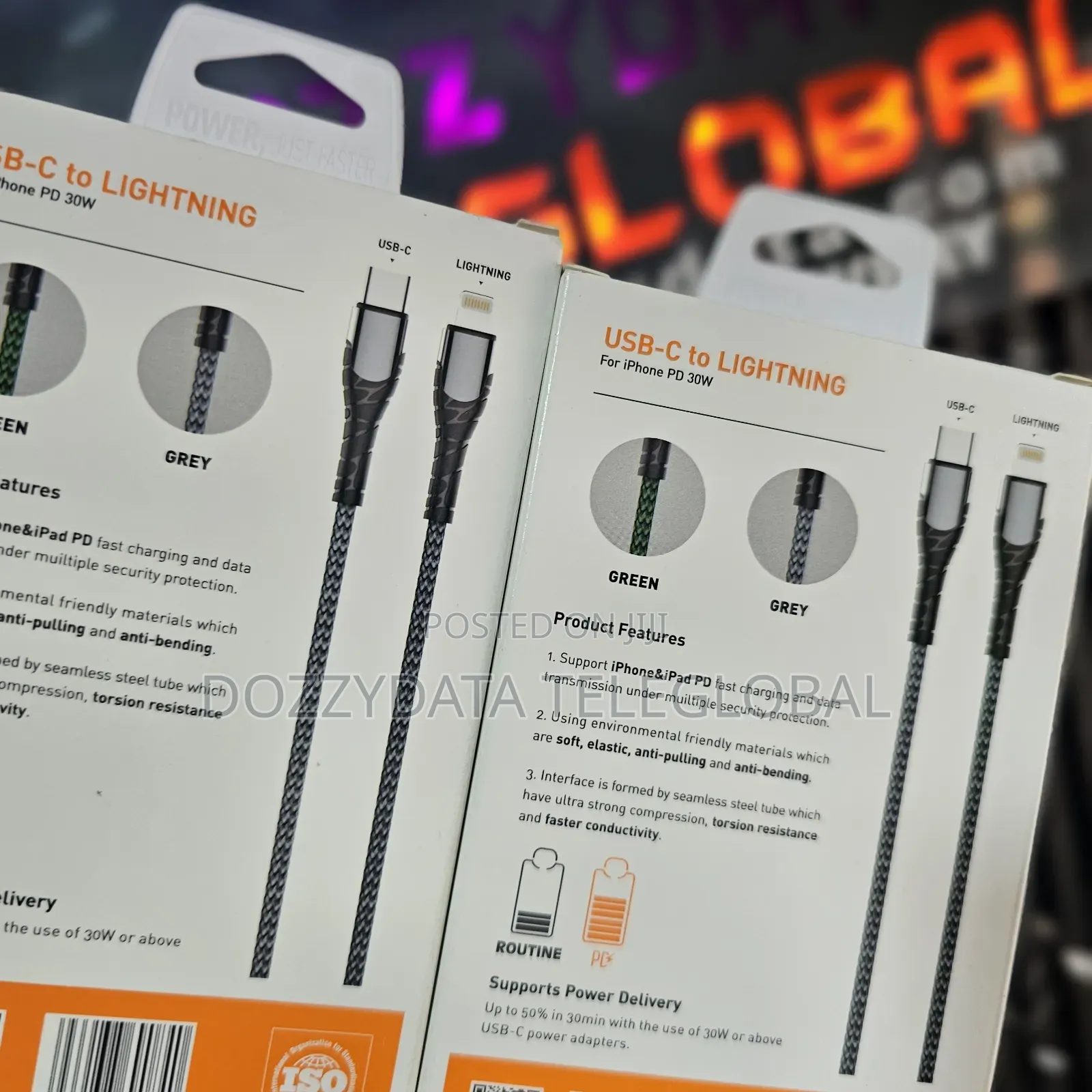 Ldnio Lc111 Usb C to Lightning 30w 1m Length Cable