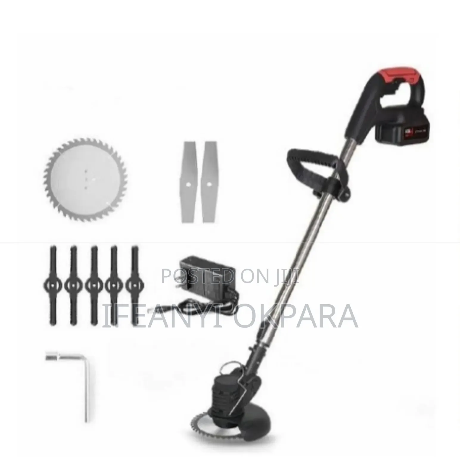Grass Cutting Machine With 2 Powerful 98v Batteries