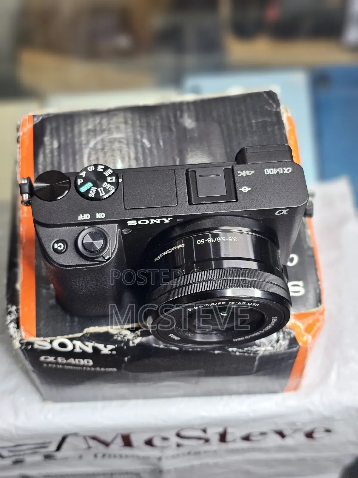 Sony Alpha A6400 Mirrorless Camera
