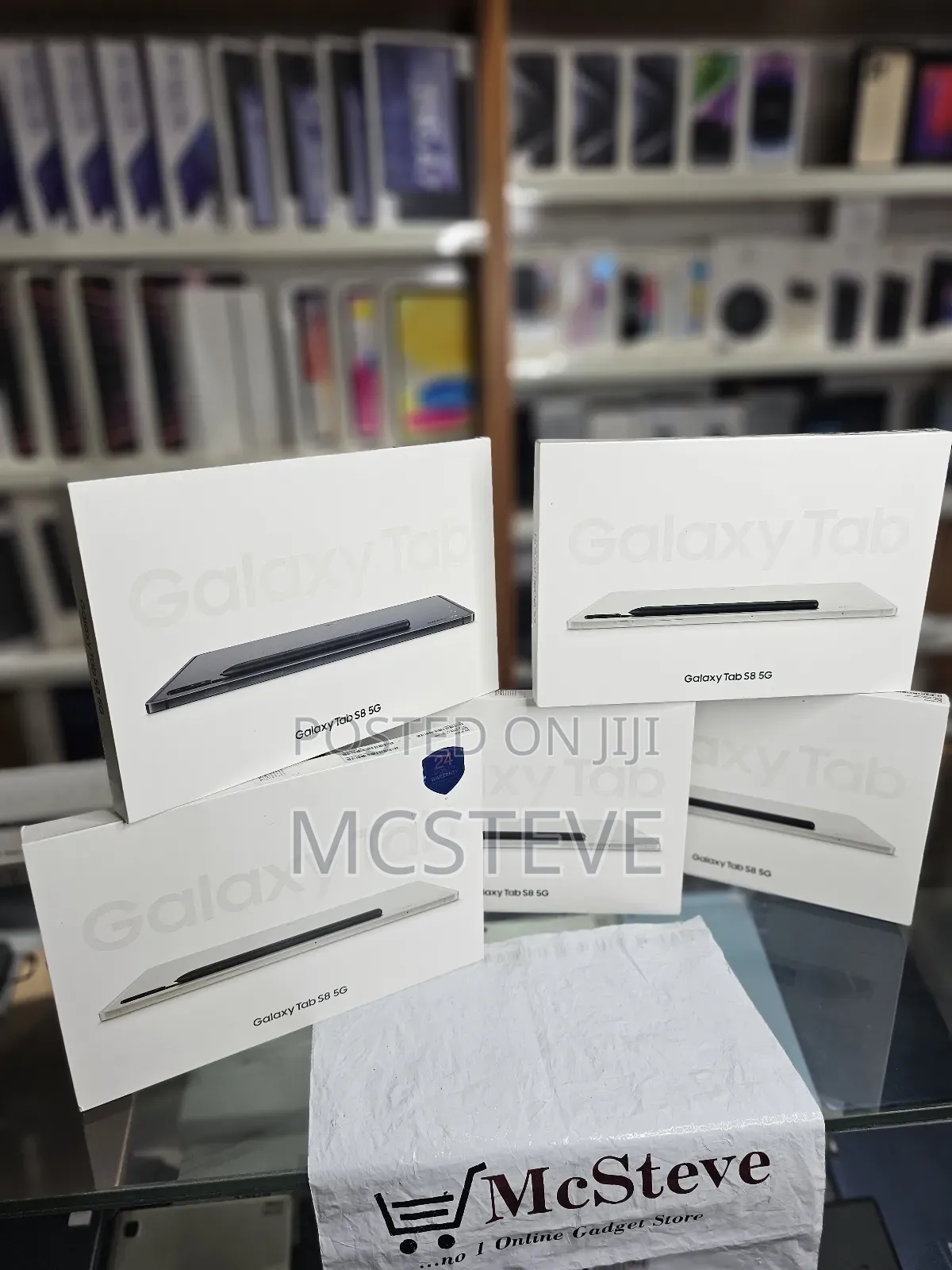 New Samsung Galaxy Tab S8 128 GB Silver