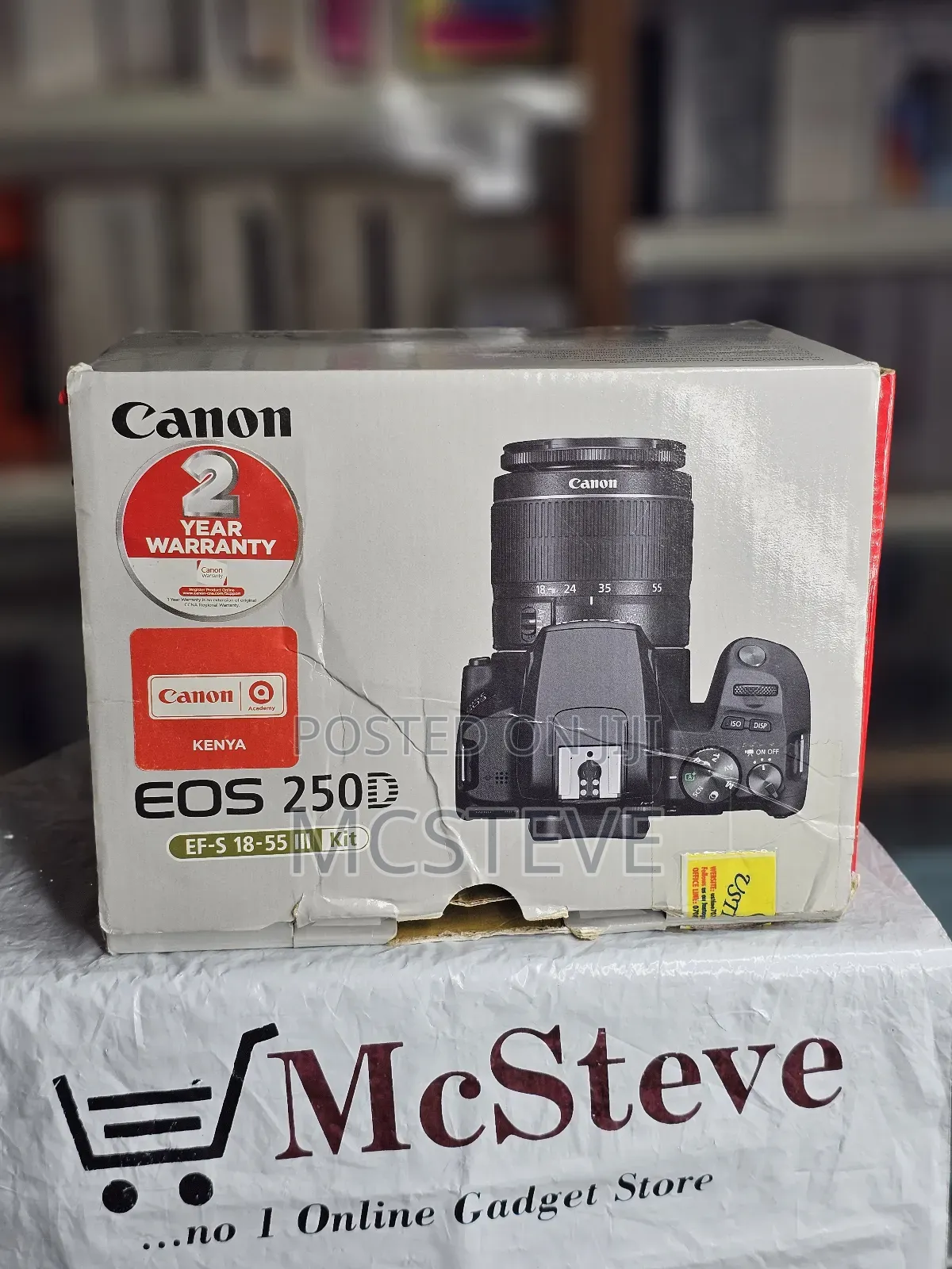 Canon EOS 250D DSLR Camera Brand New Open Box
