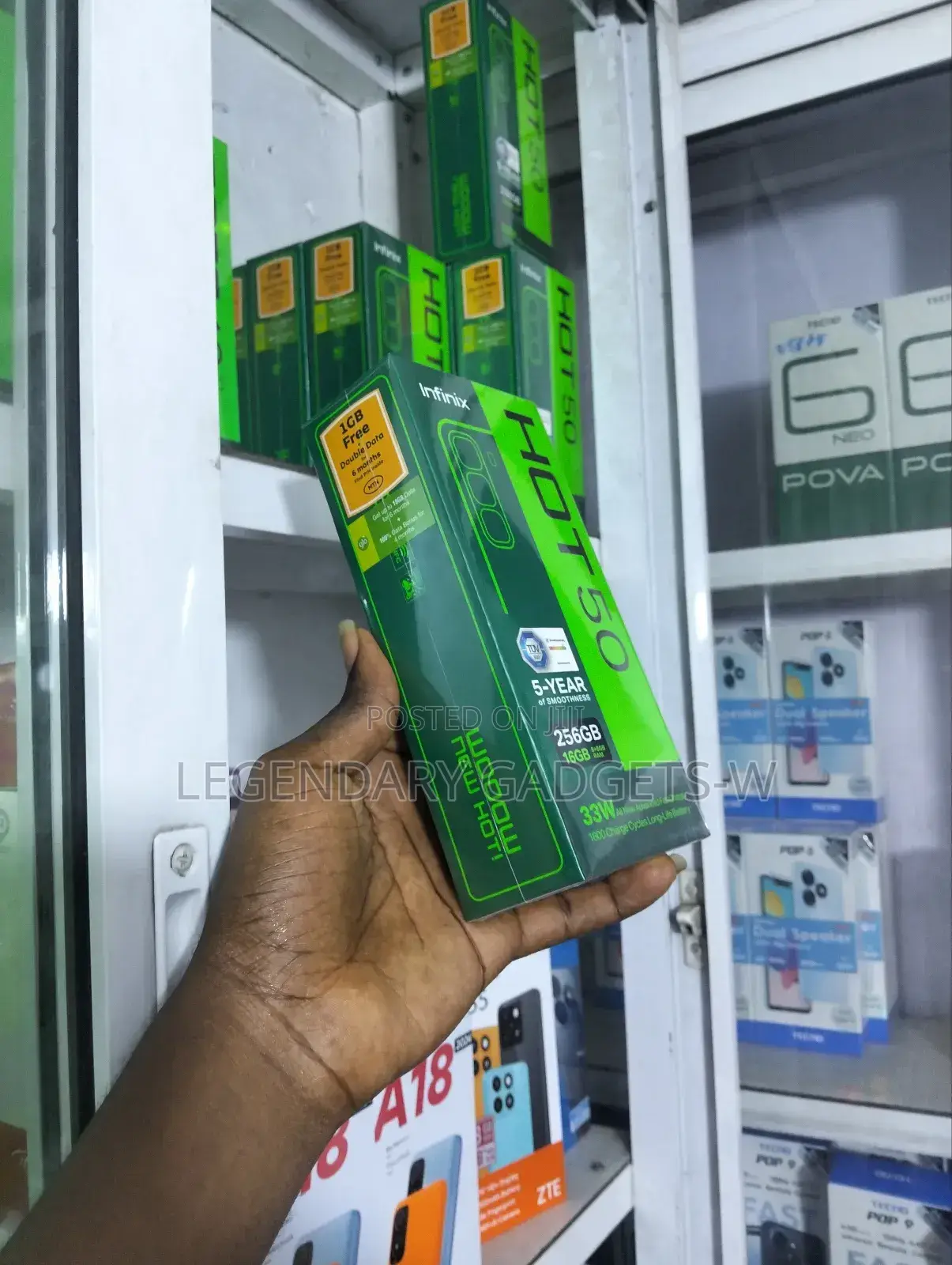 New Infinix Hot 50 256 GB