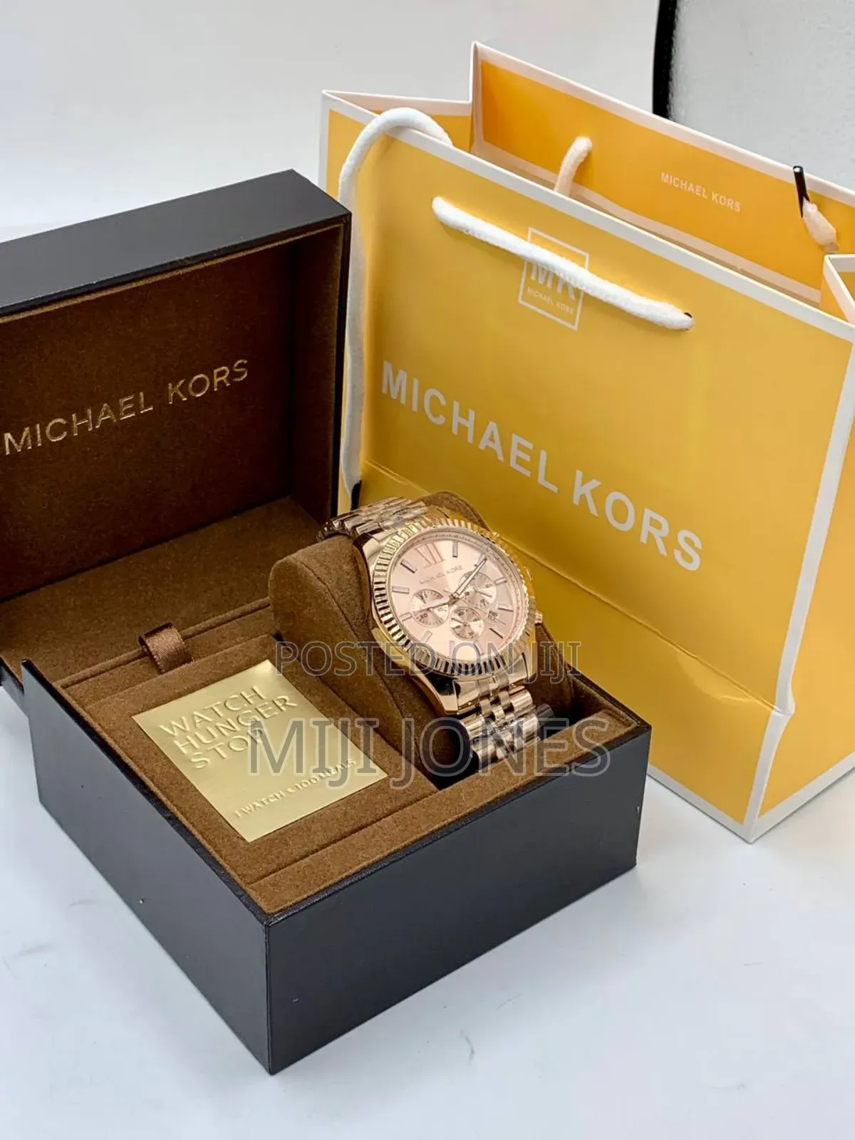 Michael Kors Rose Gold Watch