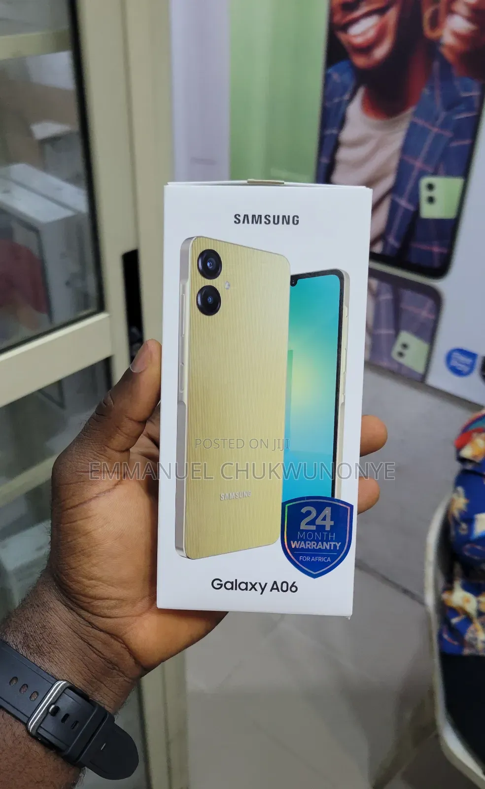 New Samsung Galaxy A06 128 GB Black