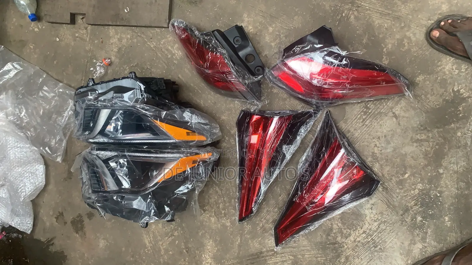 Complete Front and Back Lights for Toyota RAV4 2018 Model