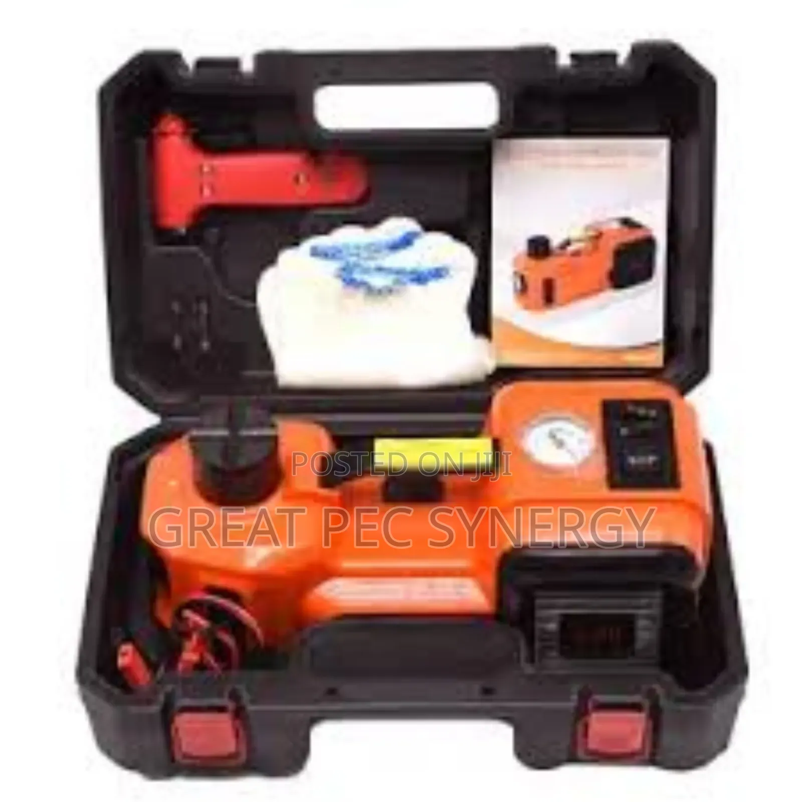 3 in 1, 5 Tons Electric Hydraulic Floor Jack.
