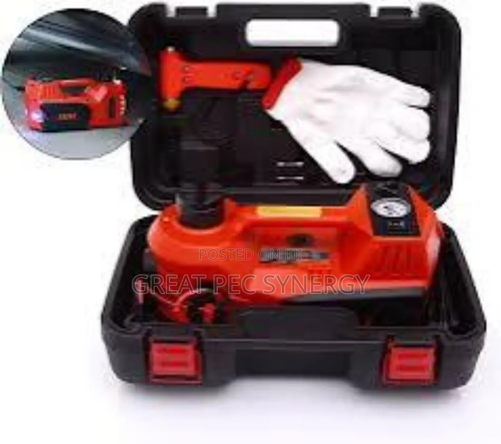 3 in 1, 5 Tons Electric Hydraulic Floor Jack.