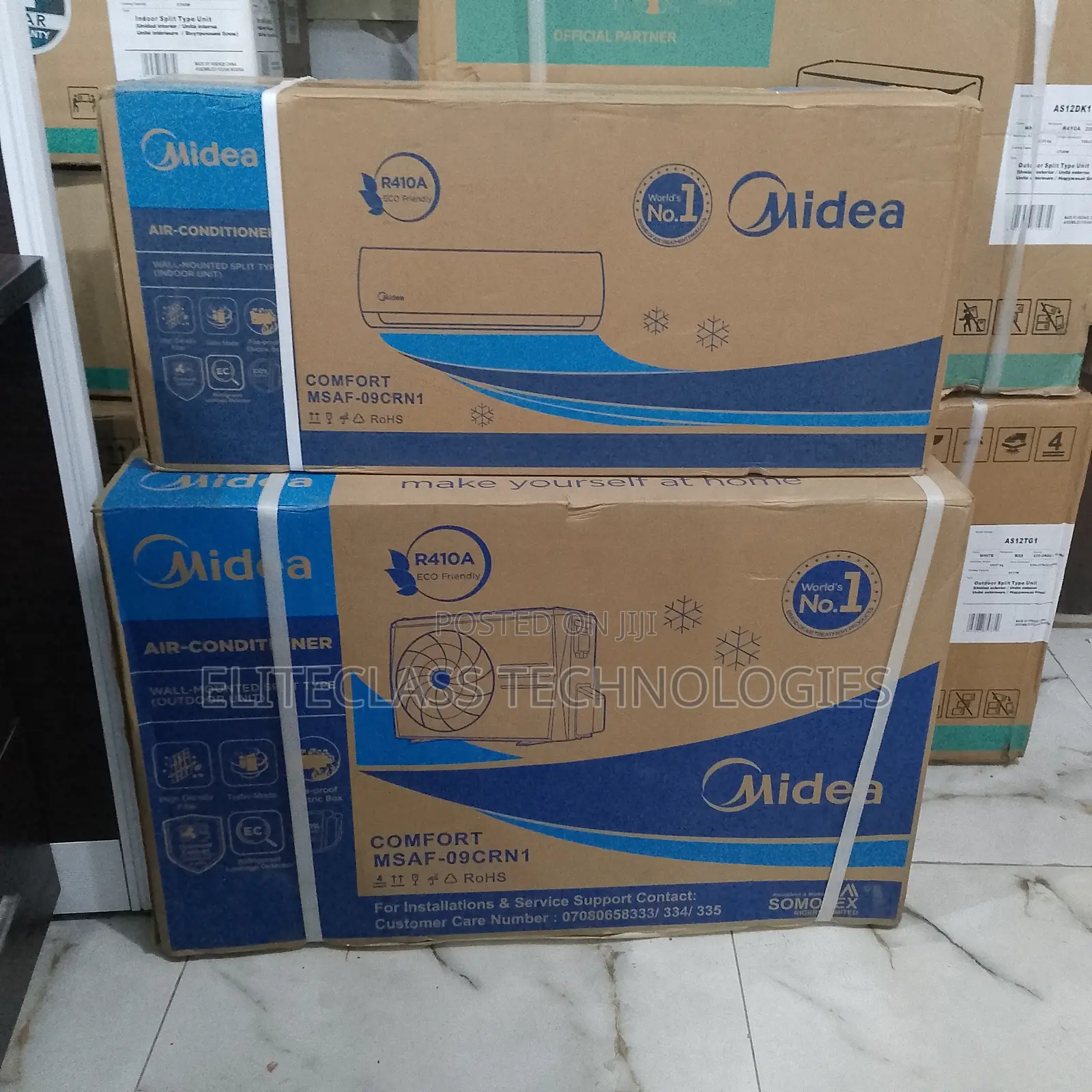 Midea 1hp Non-Inverter Split System AC/Brand New