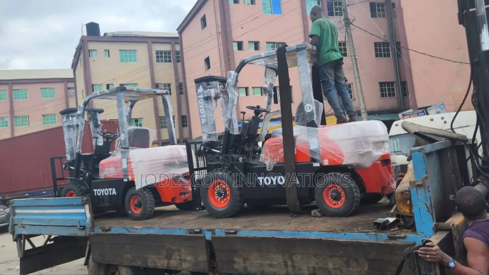 5T Toyota Dual ( LPG and Gasoline) Forklift
