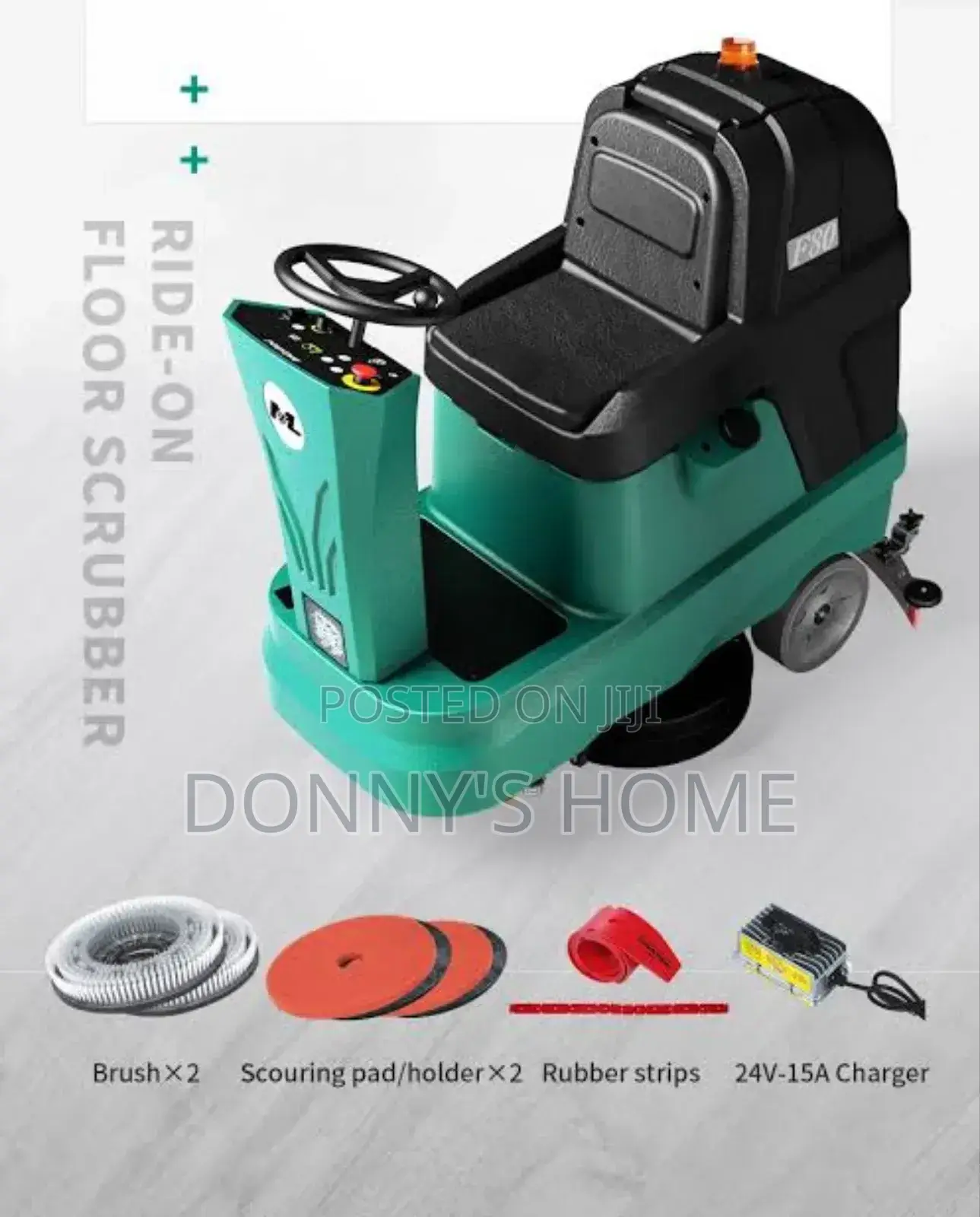 MZL Ride on Floor Scrubber