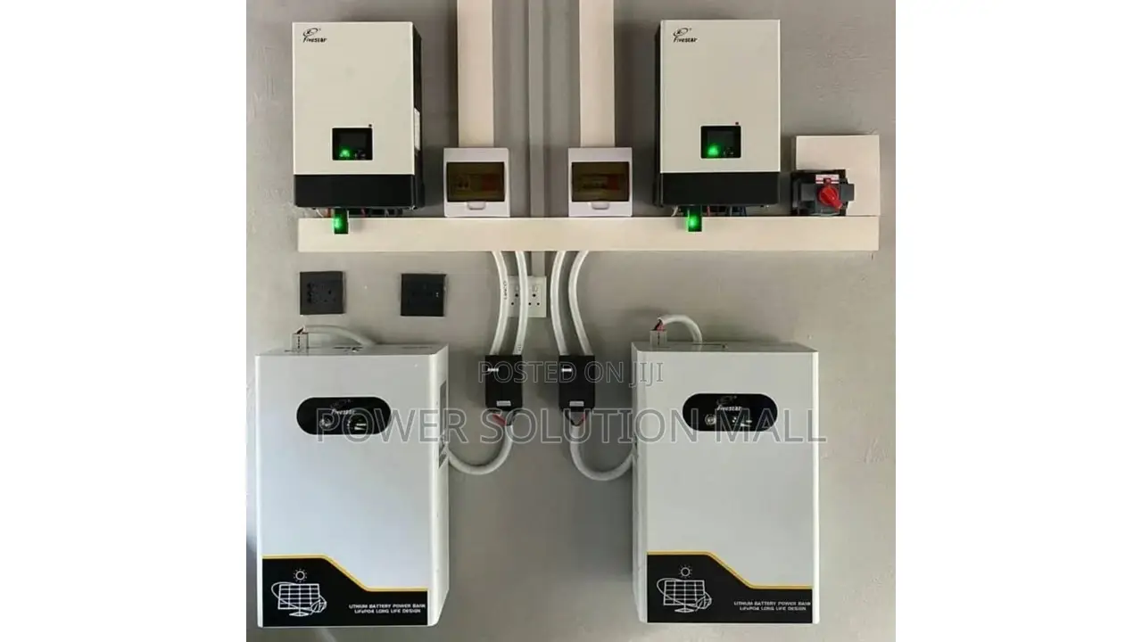 Double 5kva Complete Solar Intallation