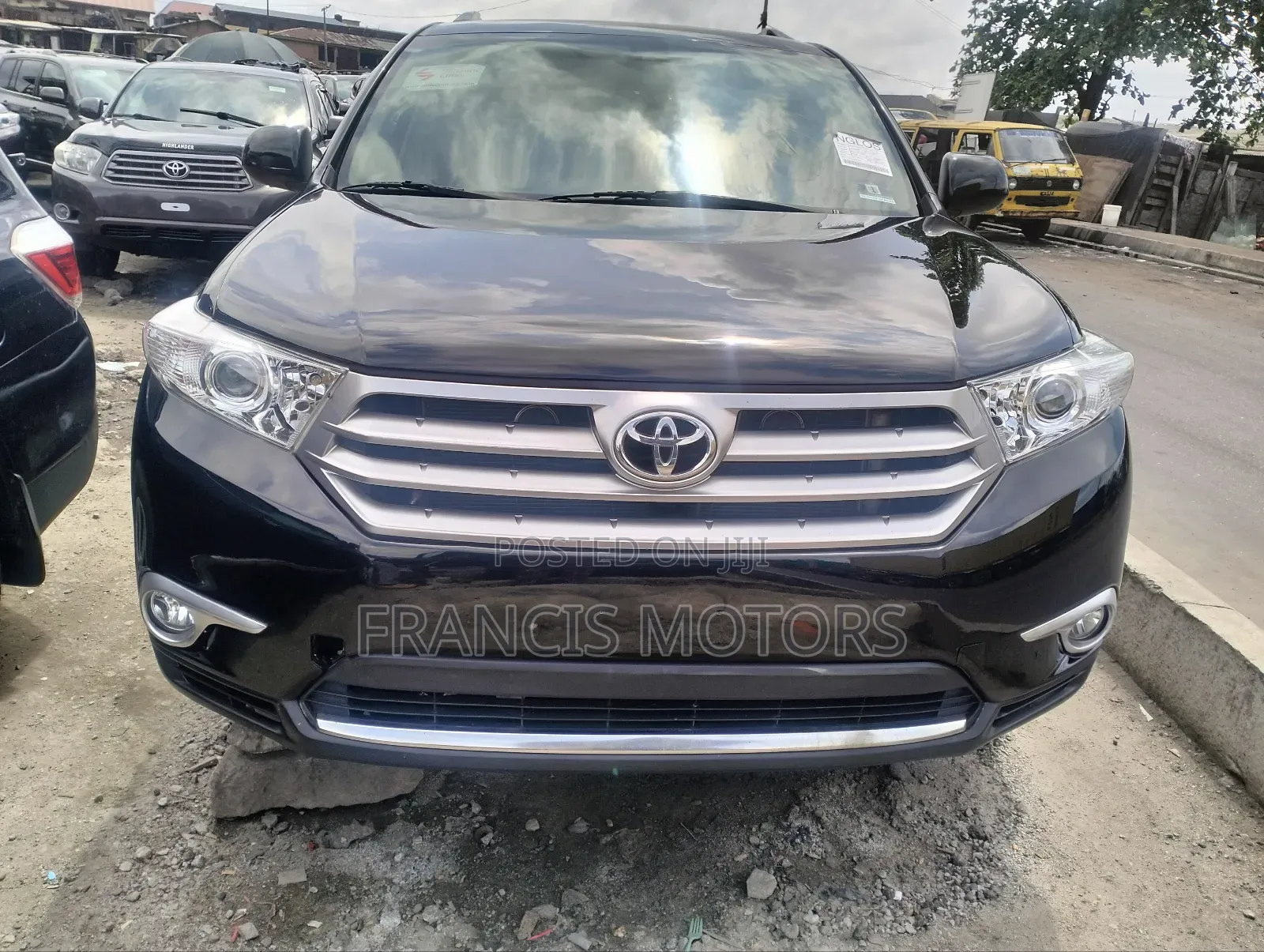 Toyota Highlander 3.5L 4WD 2013 Black