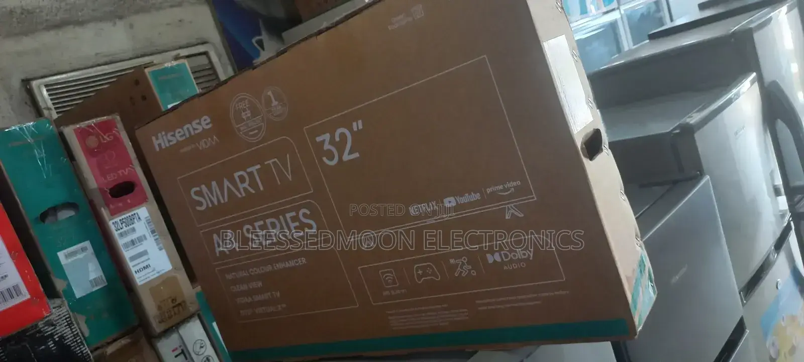 Hisense Tv Smart 32inches Double Screen 3 Yrs G