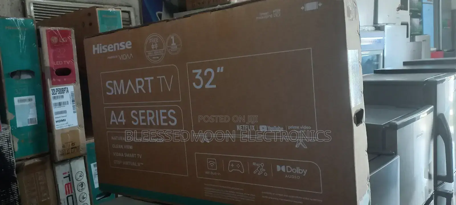 Hisense Tv Smart 32inches Double Screen 3 Yrs G