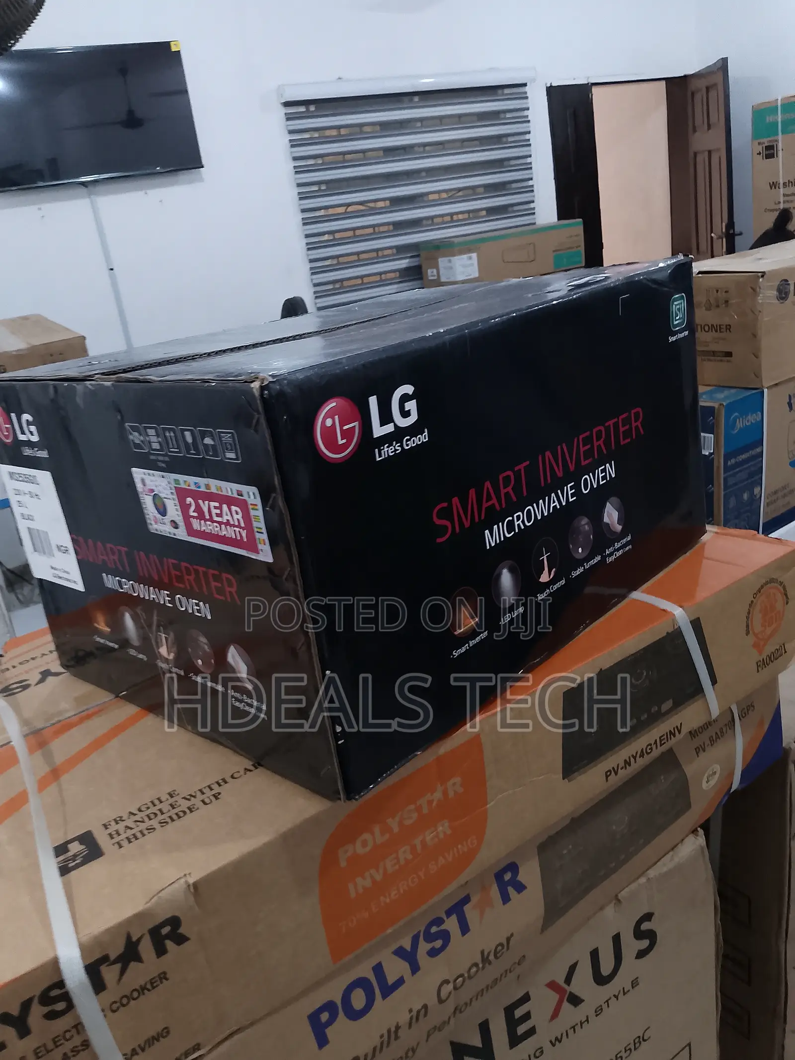 Fast-Heater Microwave 25L Black Oven <Lg