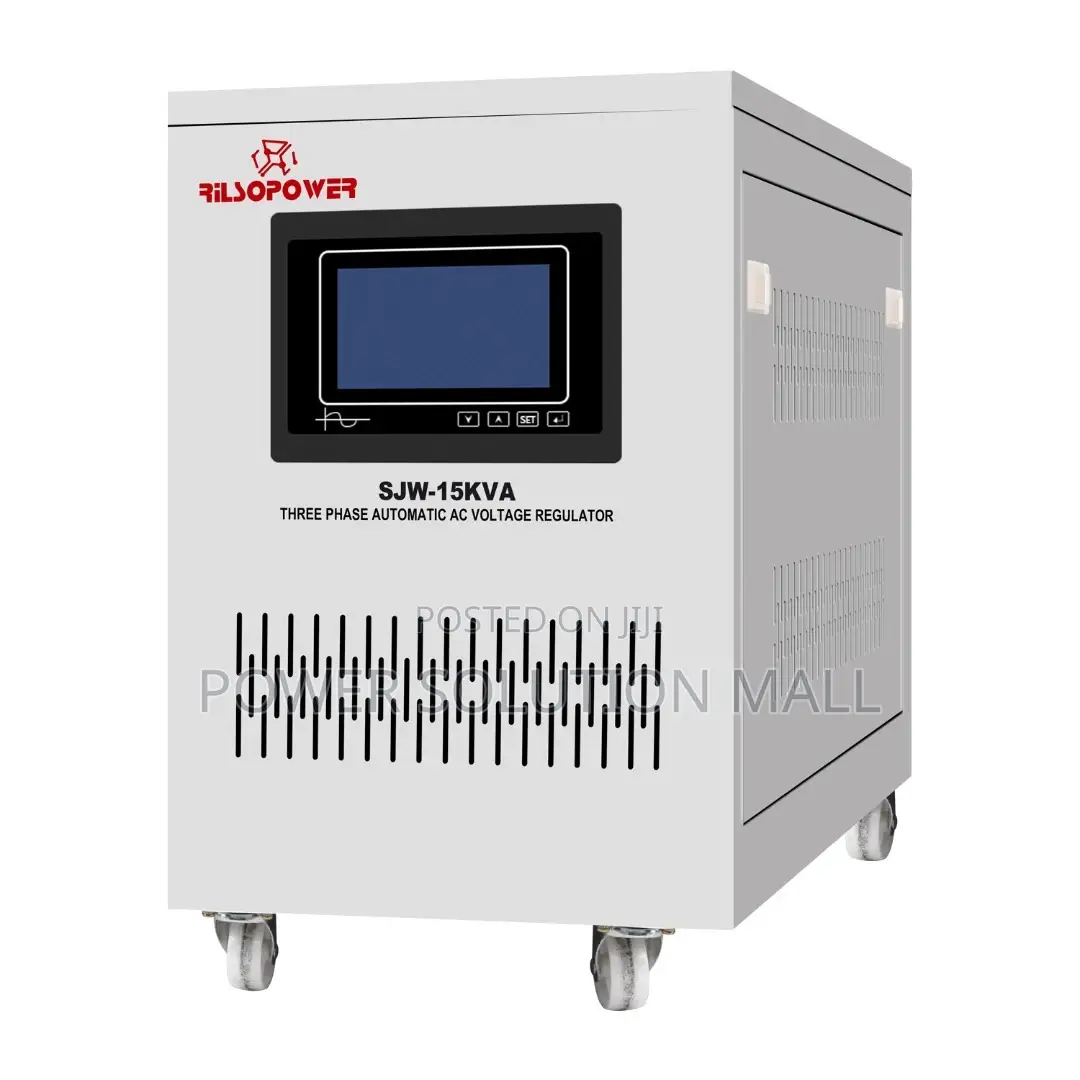 Rilsopower Three-Phase Stabilizer SJW 15-Kva