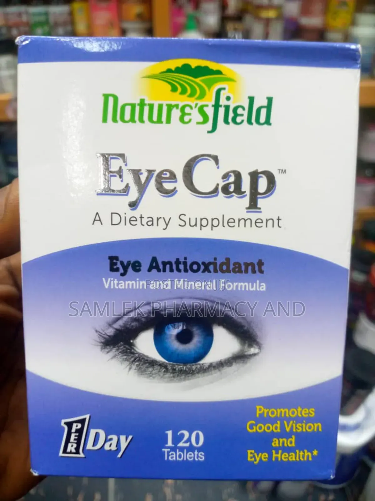 Nature's Field Eyecap(Promote Good Vision Eye Health)-120tab