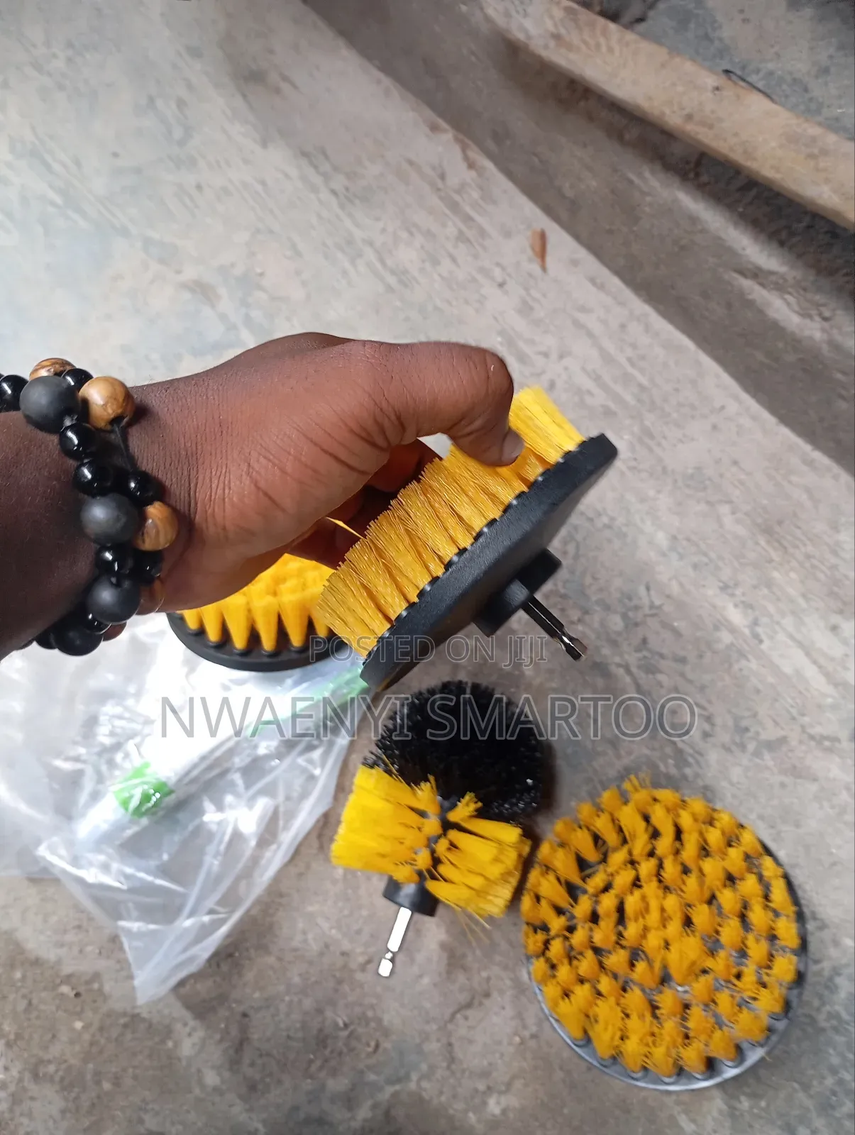 Drill Brush Scrubber