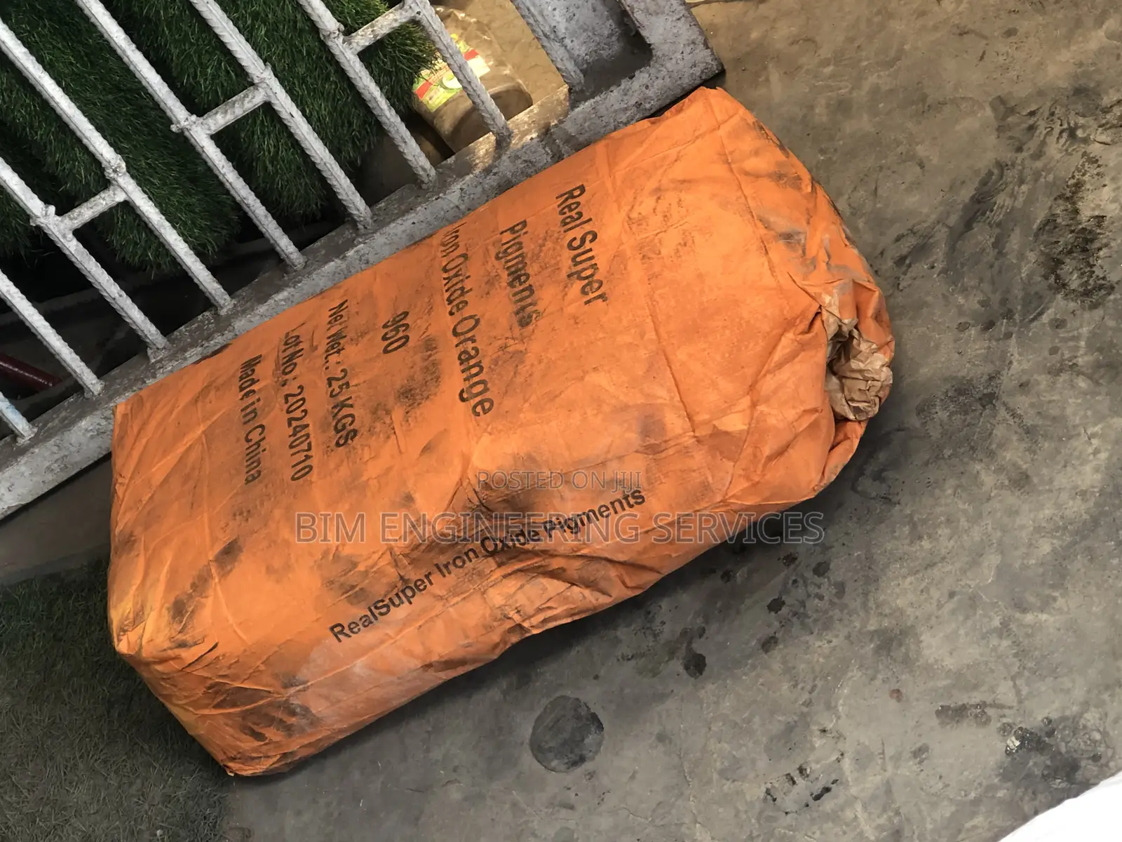 Orange Colour Pigment Color Hardener Edger