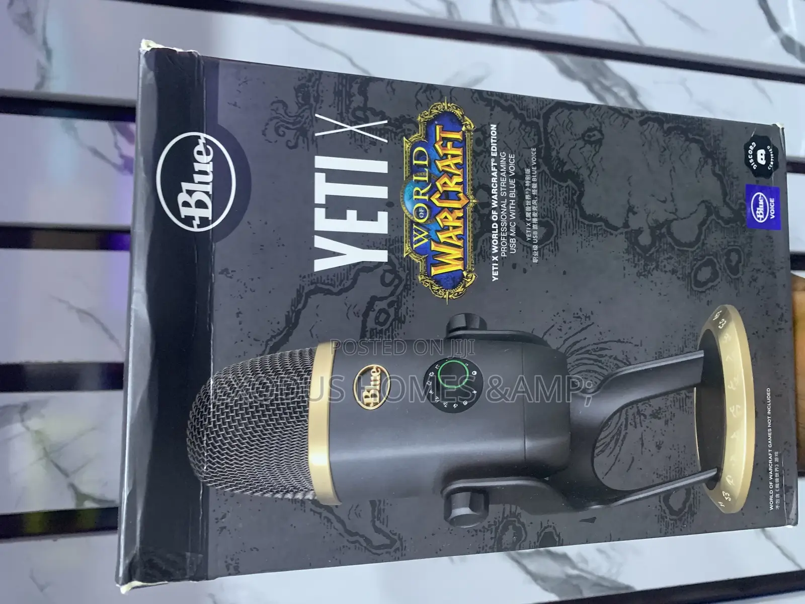 Blue Yeti X - Microfono USB World of Warcraft Edition
