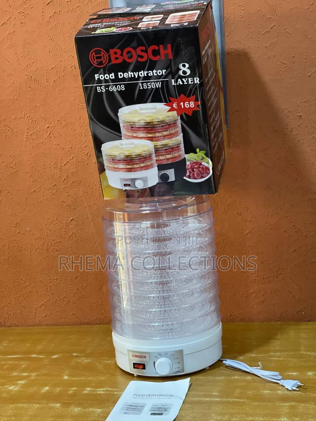 Bosch (1850W) Food Dehydrator - 8 Layer