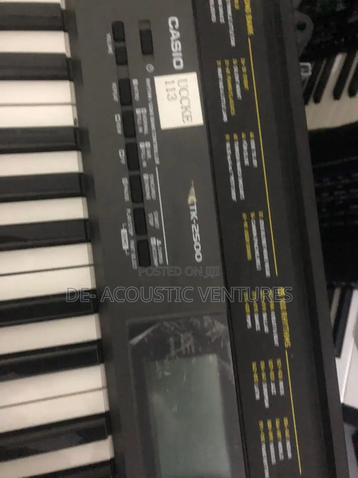 Uk Used Casio CTK 2500 5 Octave Keyboard