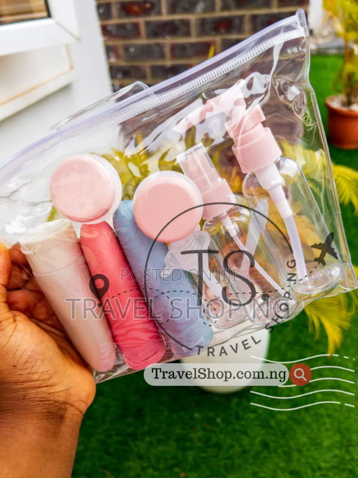 Plastic TSA Approved Travel Containers