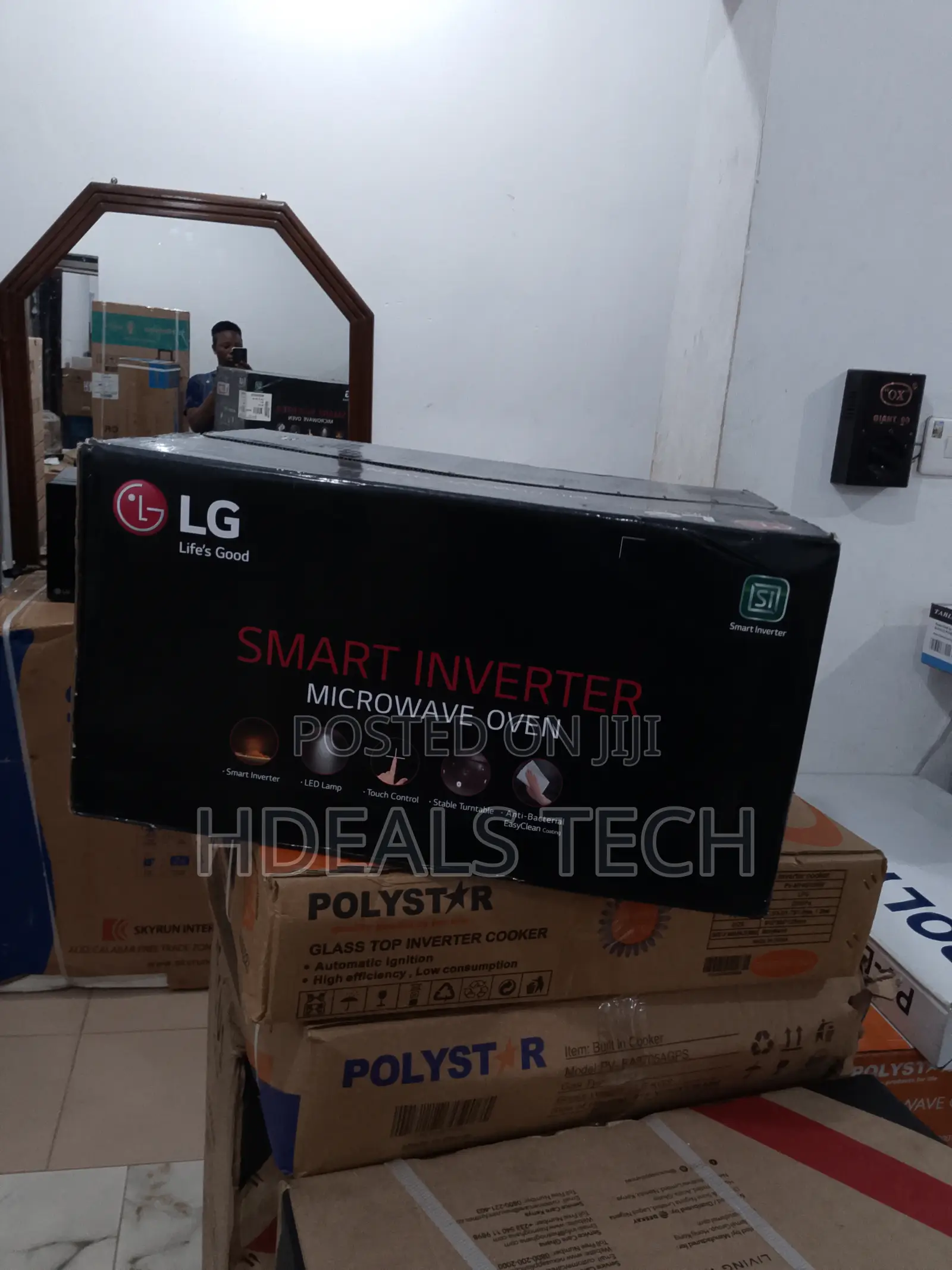 LG 25 Liters Smart Inverter Touch Inverter Microwave