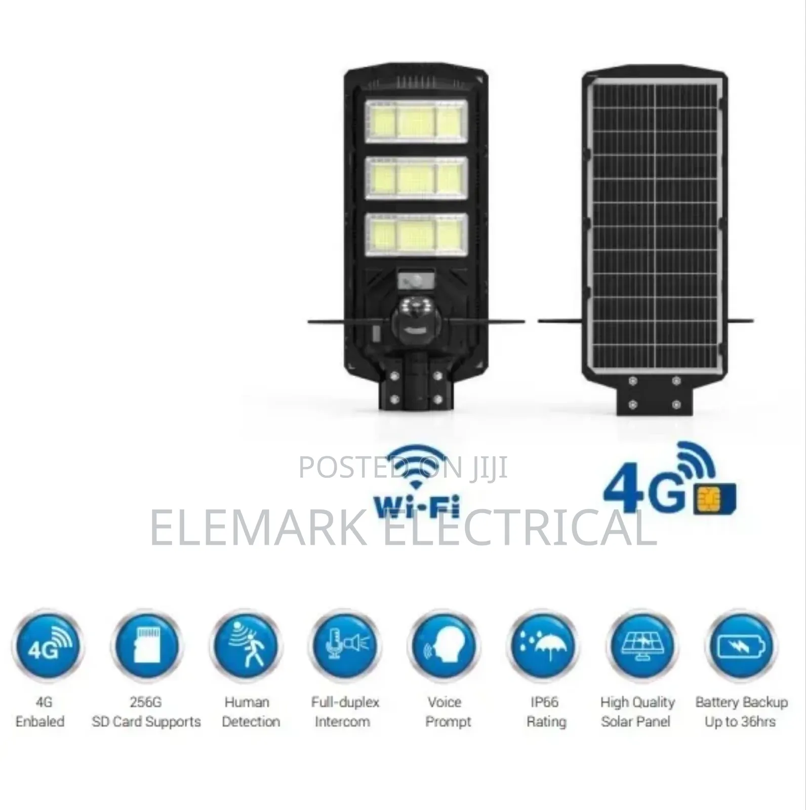 Ai 5mp Solar Light With CCTV Camera