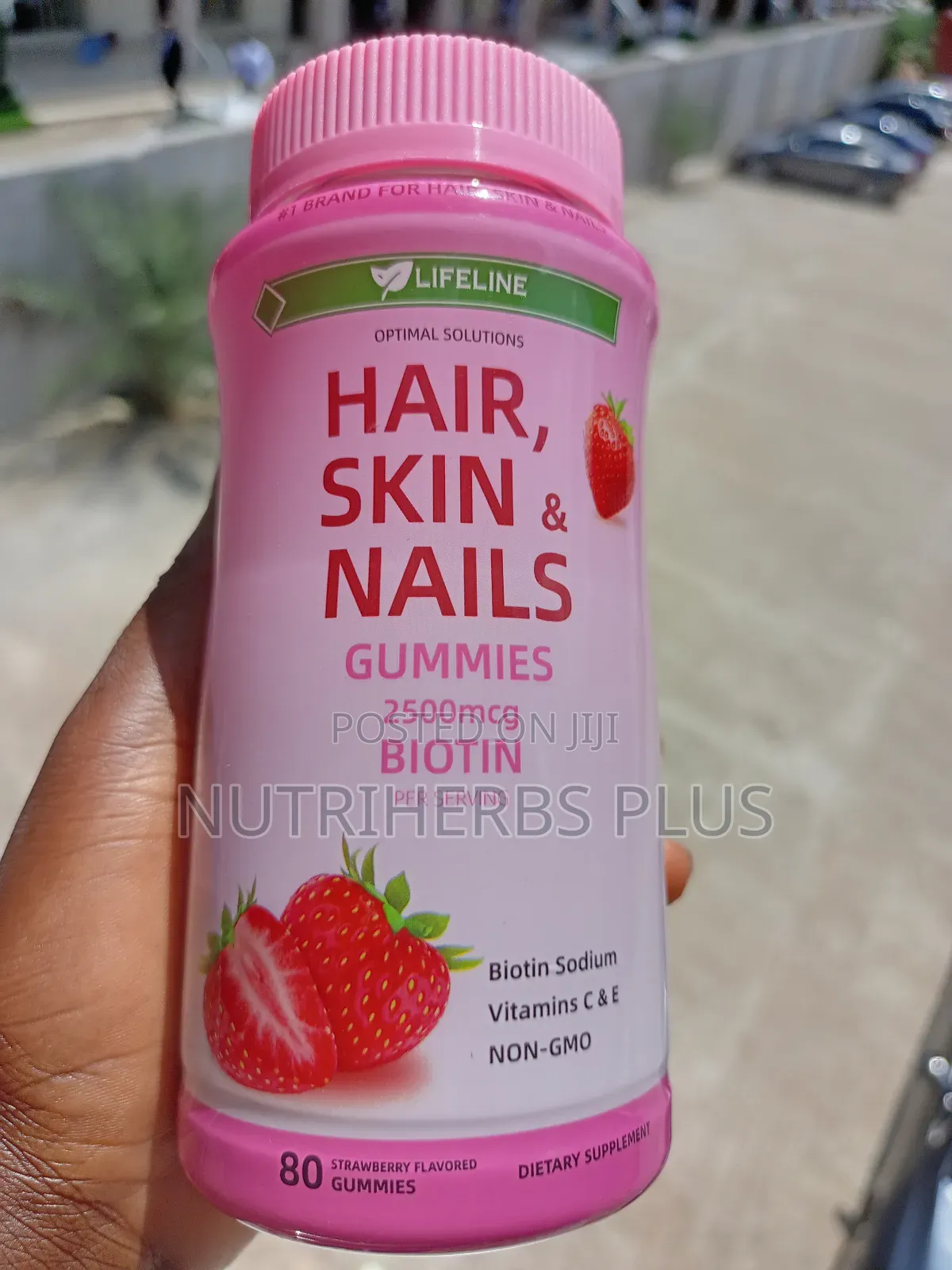 Lifeline Skin, Nails and Skin + Biotin Gummies