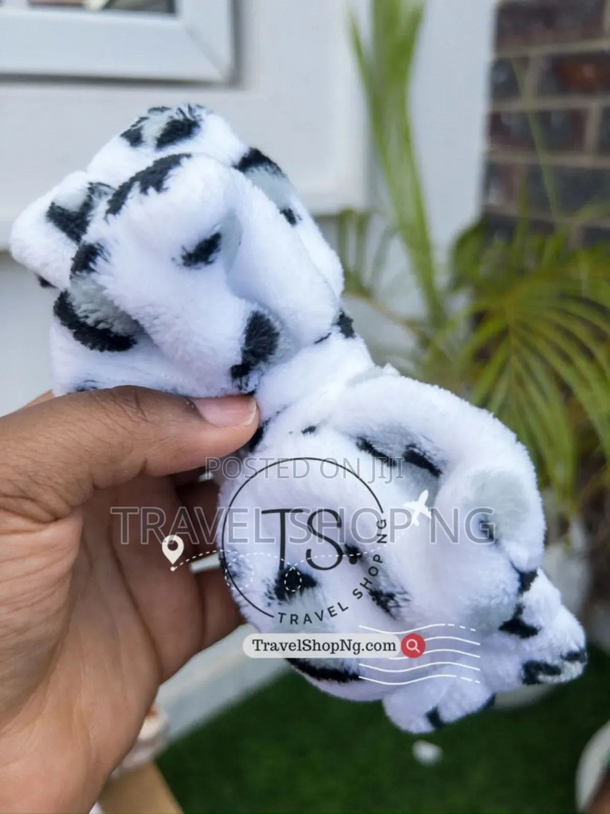 Spa Headbands With Matching Cuffs for Travel .