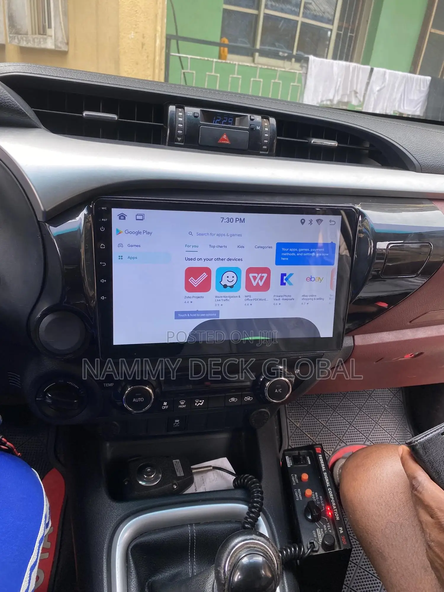Hilux 2019 Android