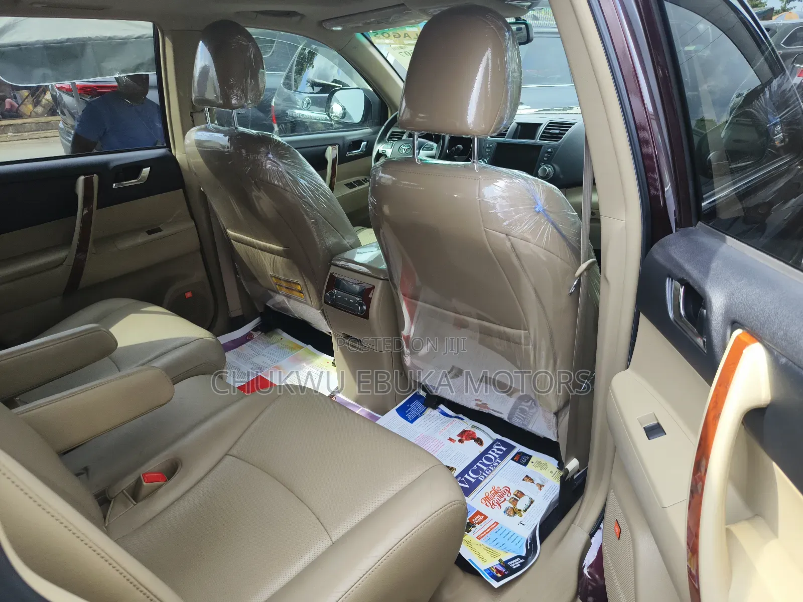 Toyota Highlander Limited 2012 Red