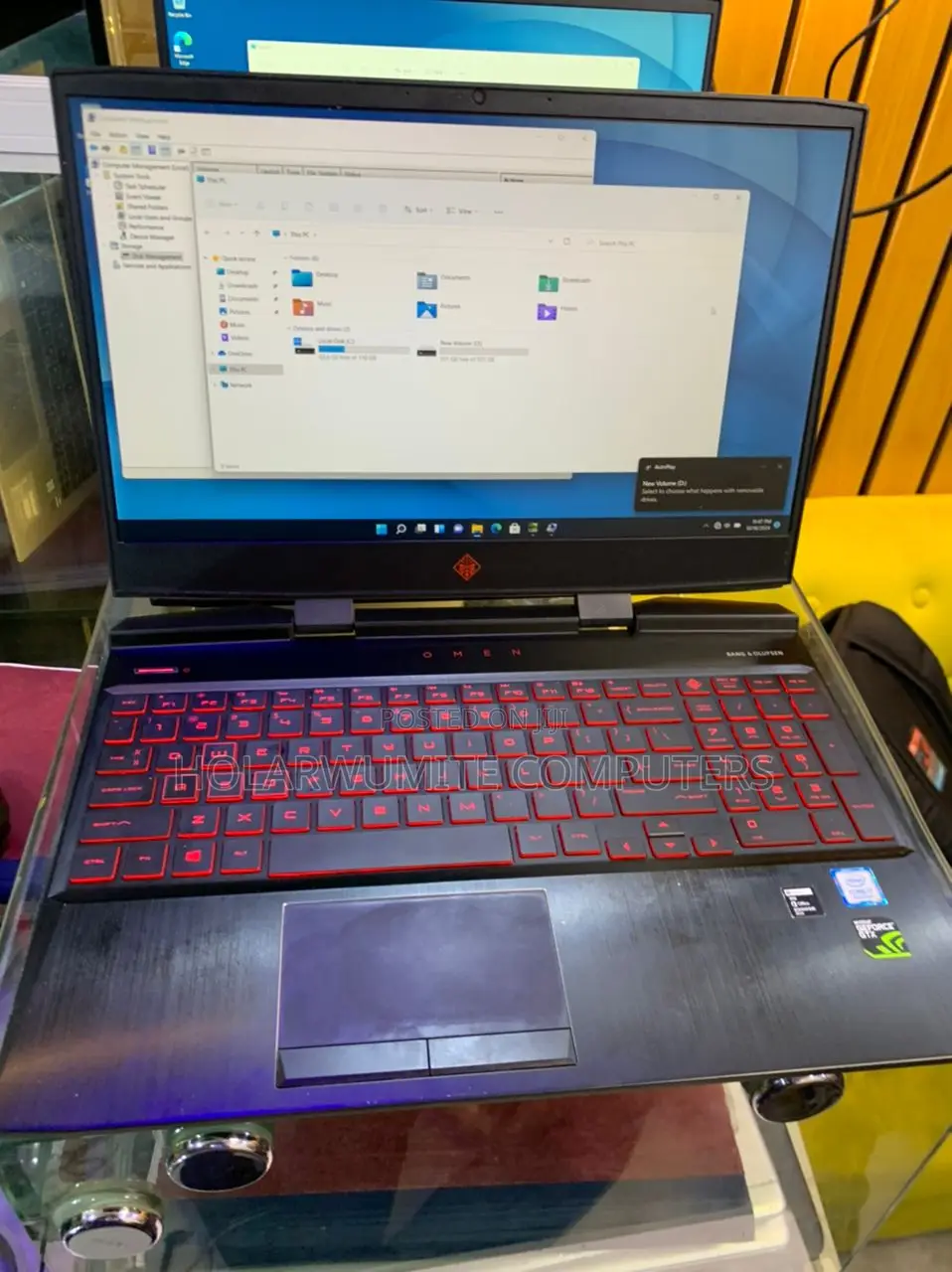 Laptop HP Omen 15 16GB Intel Core I7 SSD 512GB