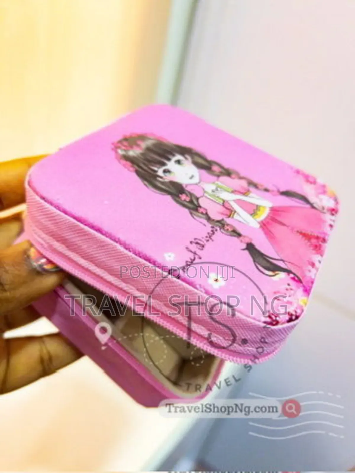 Cute Jewelry Storage: 10x10x4cm Square
