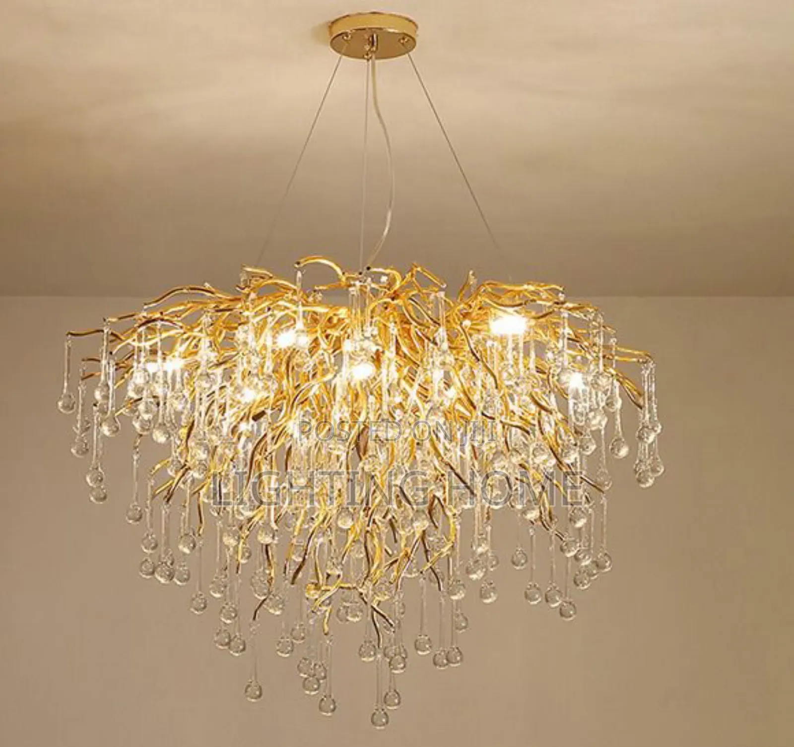 Nodic Crystal Chandelier