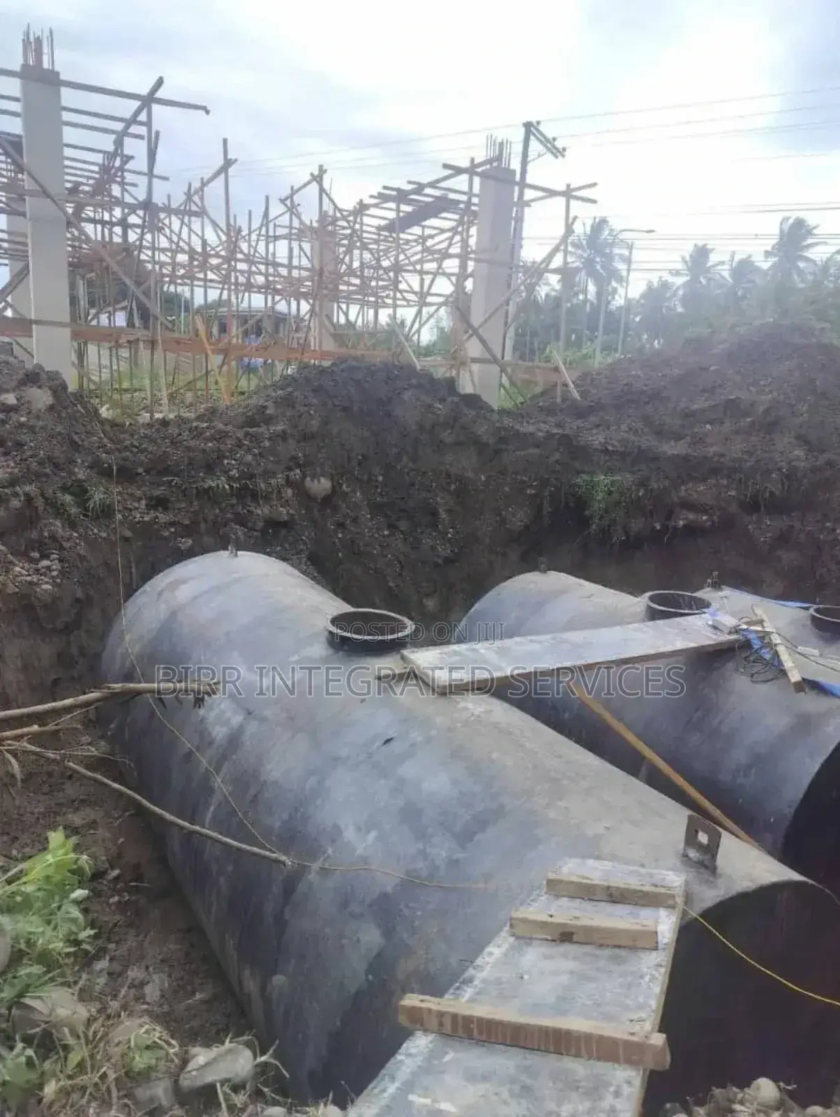 45,000 Litres Petroleum Storage Tank Fabrication