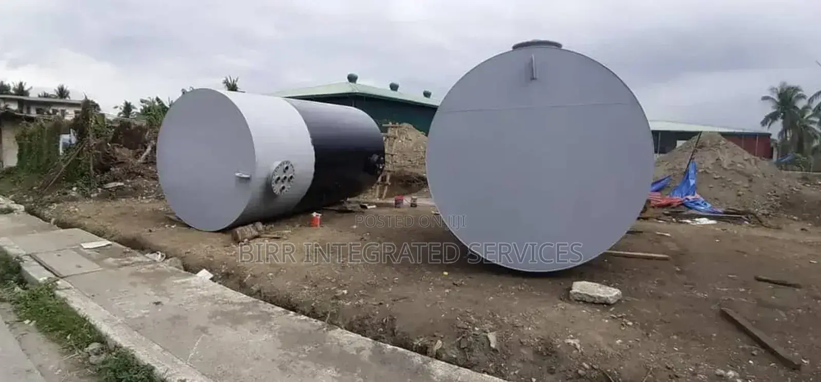 45,000 Litres Petroleum Storage Tank Fabrication
