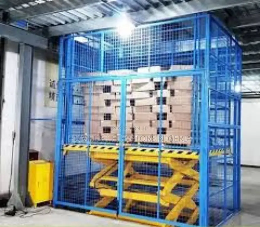 Warehouse Loading Hydraulic Vertical Goods Lift