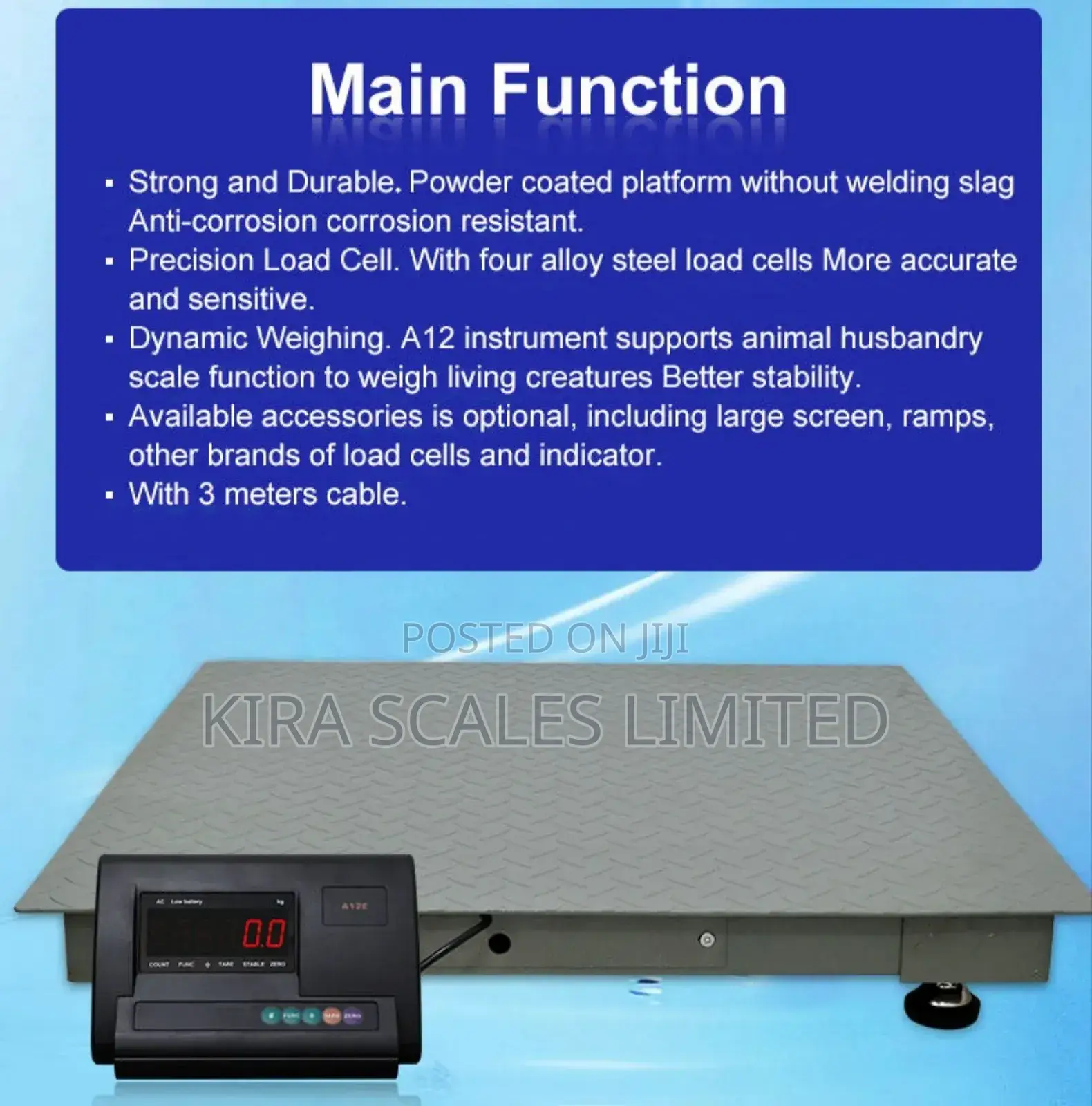 2 Tonnes Digital Platform Scale