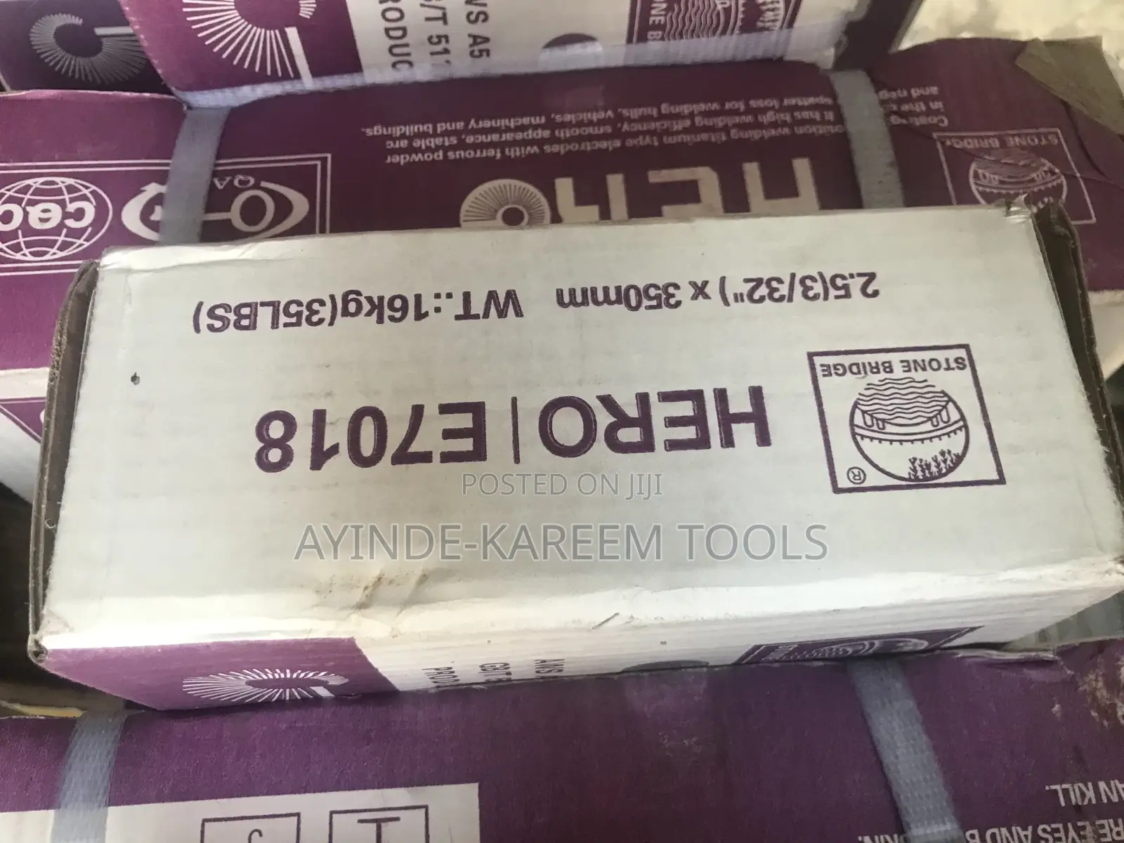 Stone Bridge Welding Electrodes(2.5(3/32”)x 350mm)(E-7018)