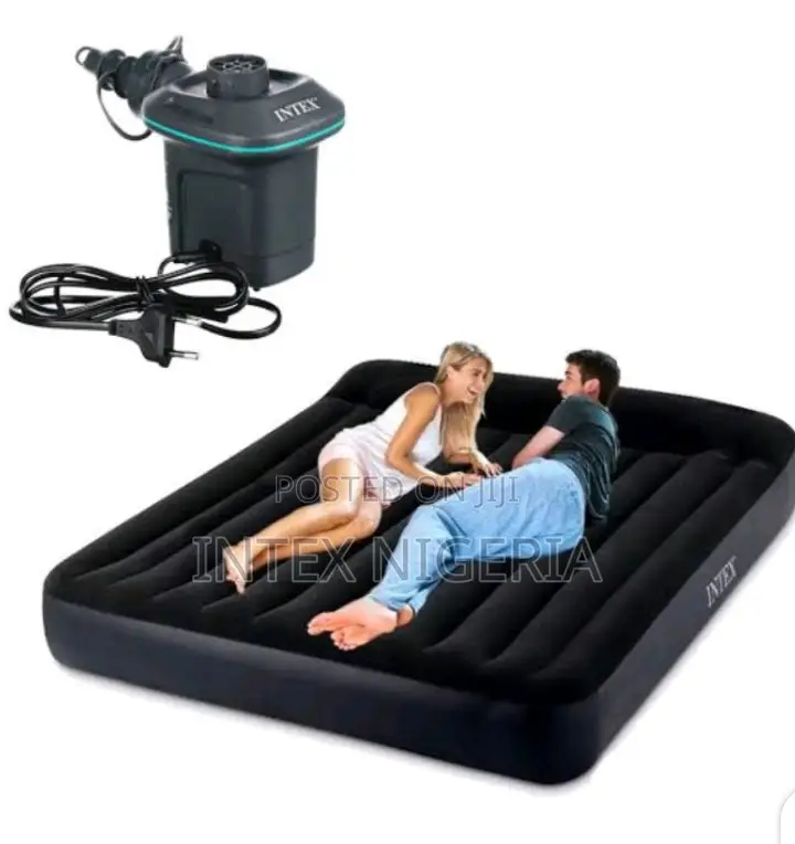 Intex Inflatable Head Rest Double Size Air Bed