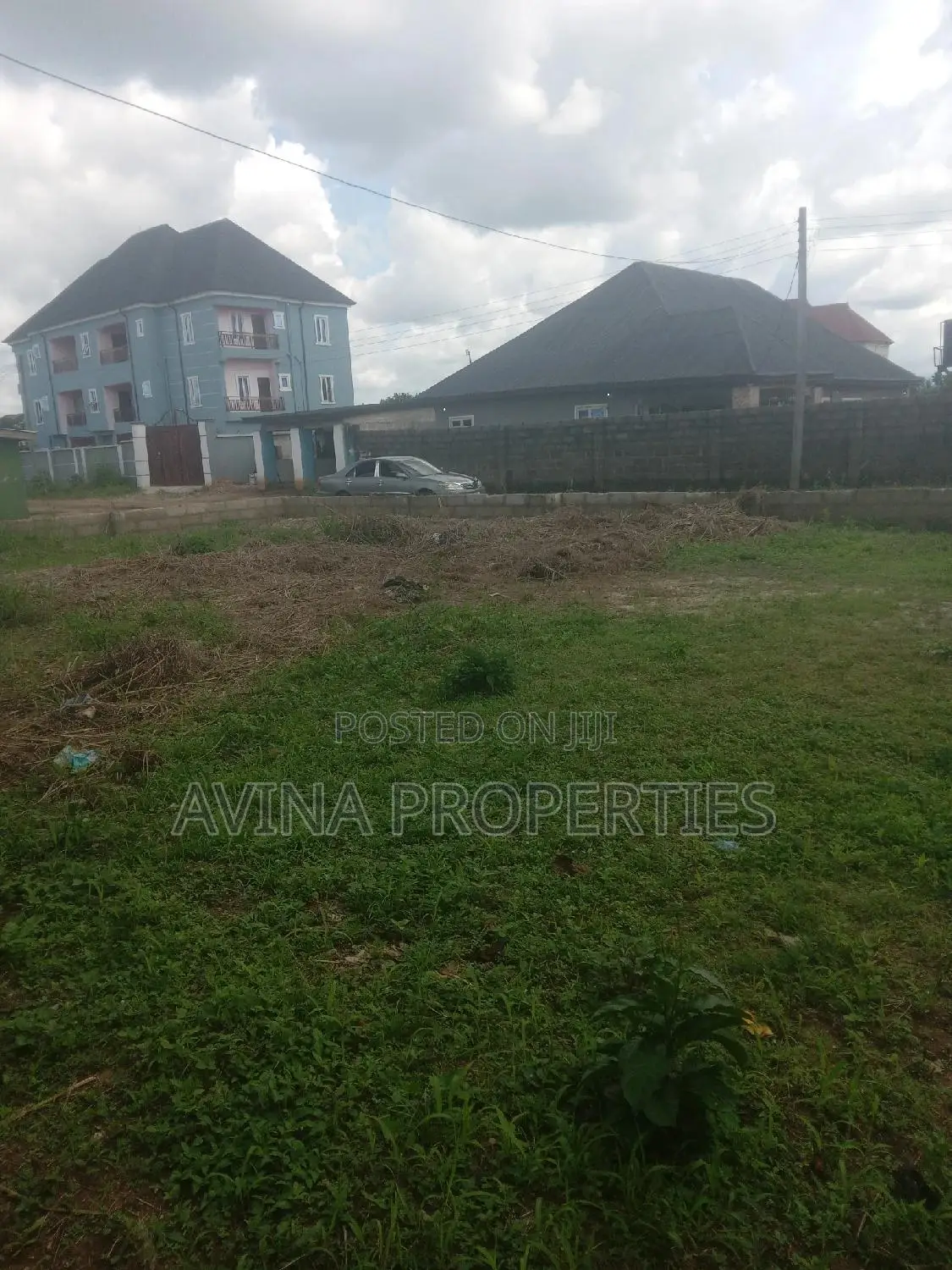 One Bedroom Bungalow on a Plot of Land Already Fence