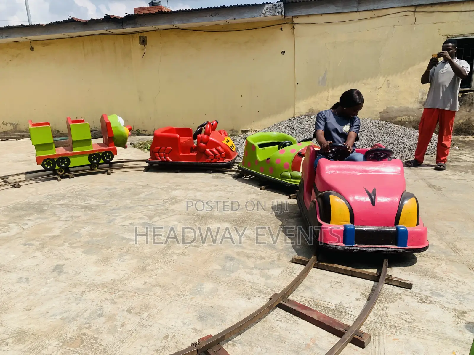 Stationary Train Ride Available for Rent at Headway Events