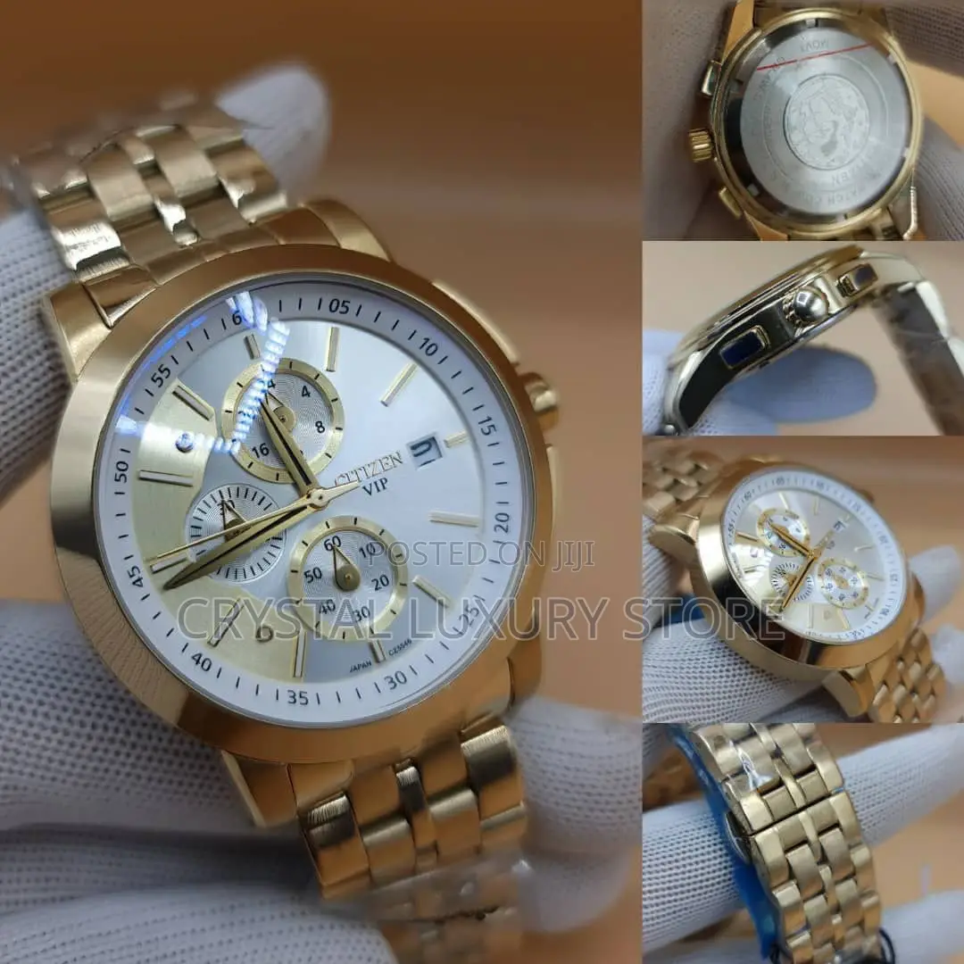 Citizen Quality Luxury Men Chain Wristwatch