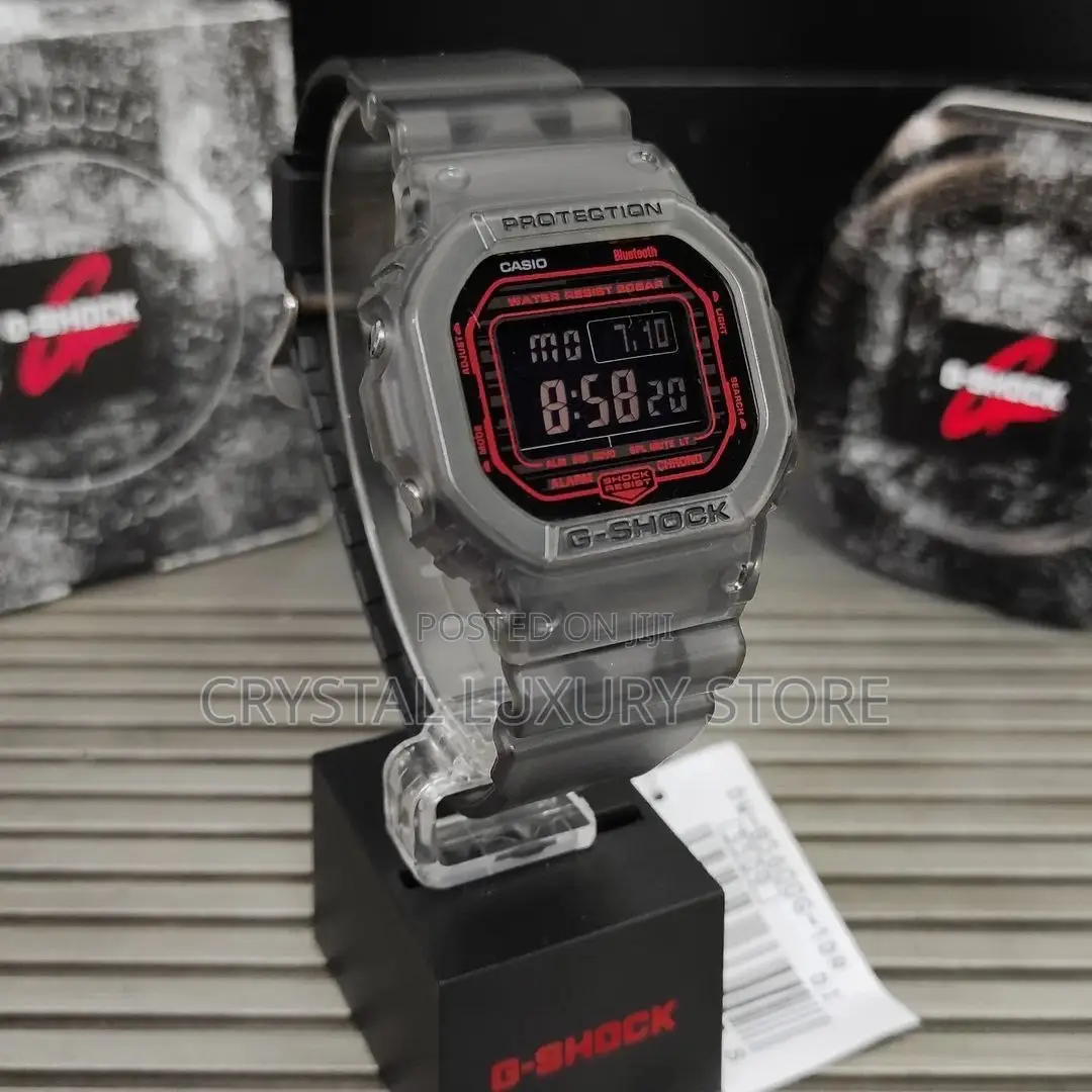 G-Shock Casio Quality Luxury Men Rubber Strap Wristwatch