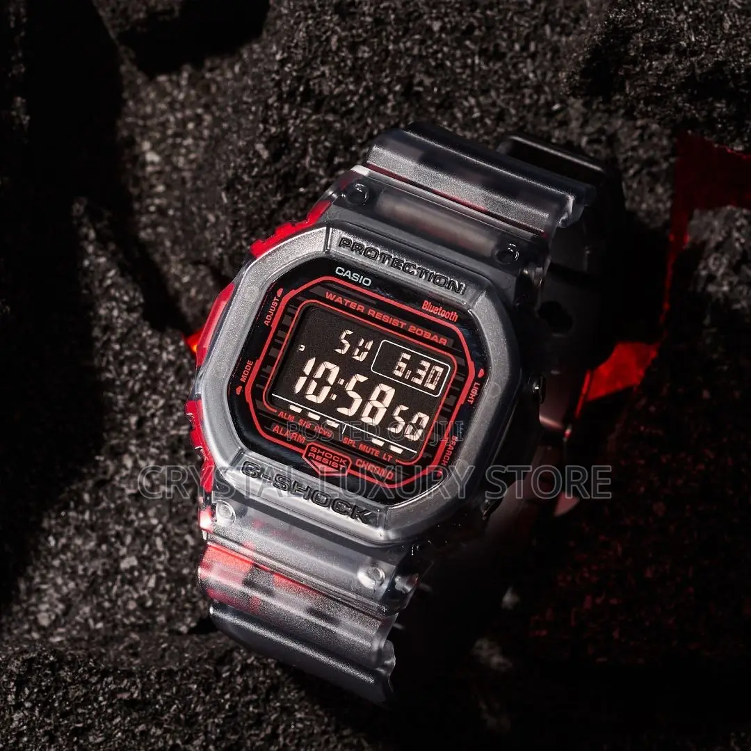 G-Shock Casio Quality Luxury Men Rubber Strap Wristwatch