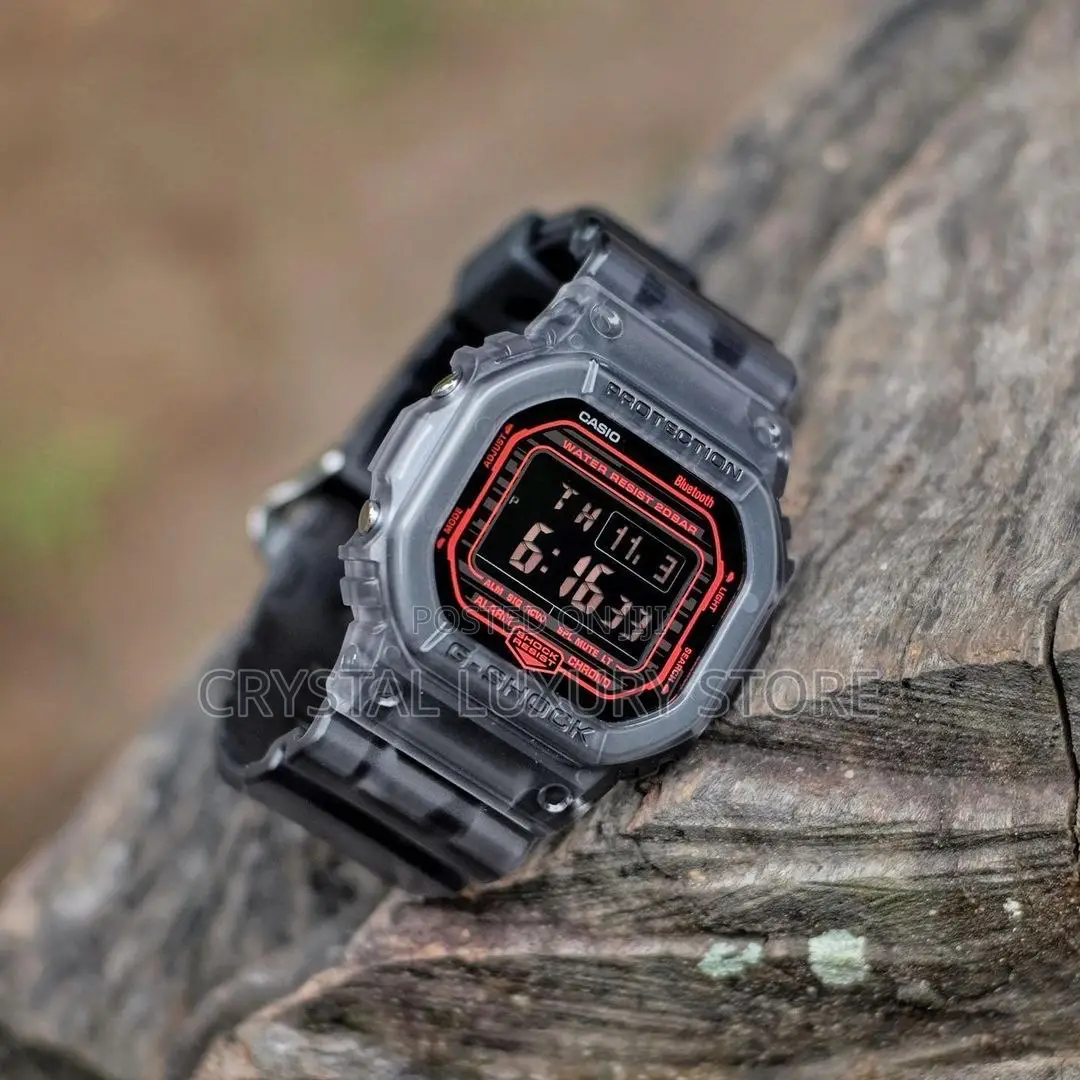 G-Shock Casio Quality Luxury Men Rubber Strap Wristwatch