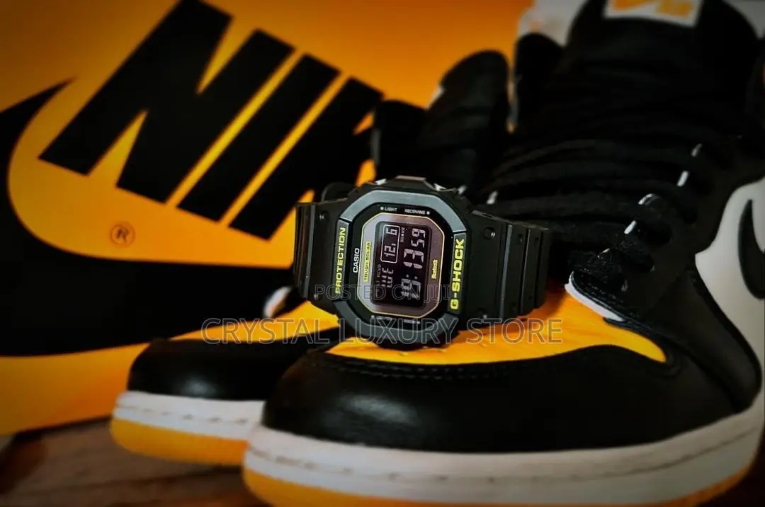 G-Shock Casio Quality Luxury Men Rubber Strap Wristwatch