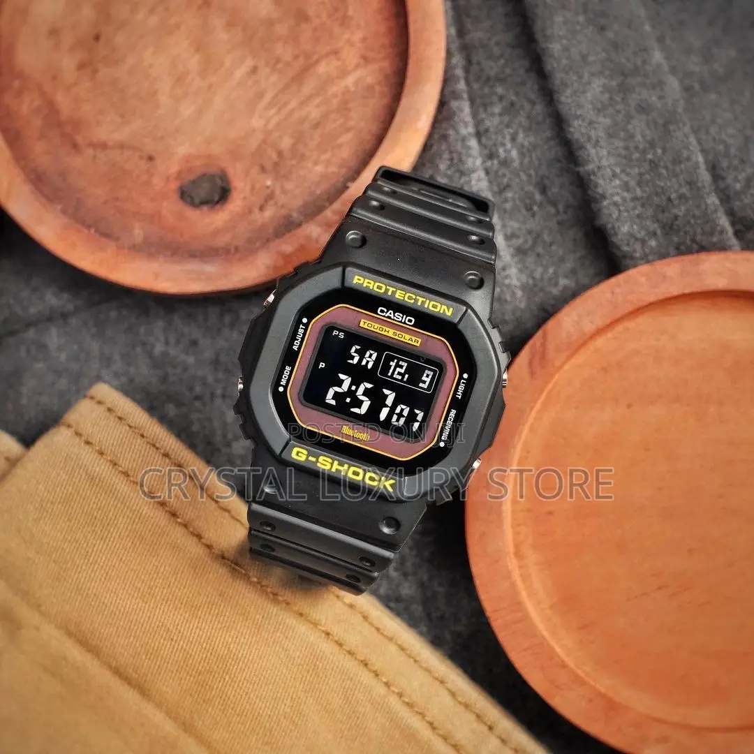 G-Shock Casio Quality Luxury Men Rubber Strap Wristwatch